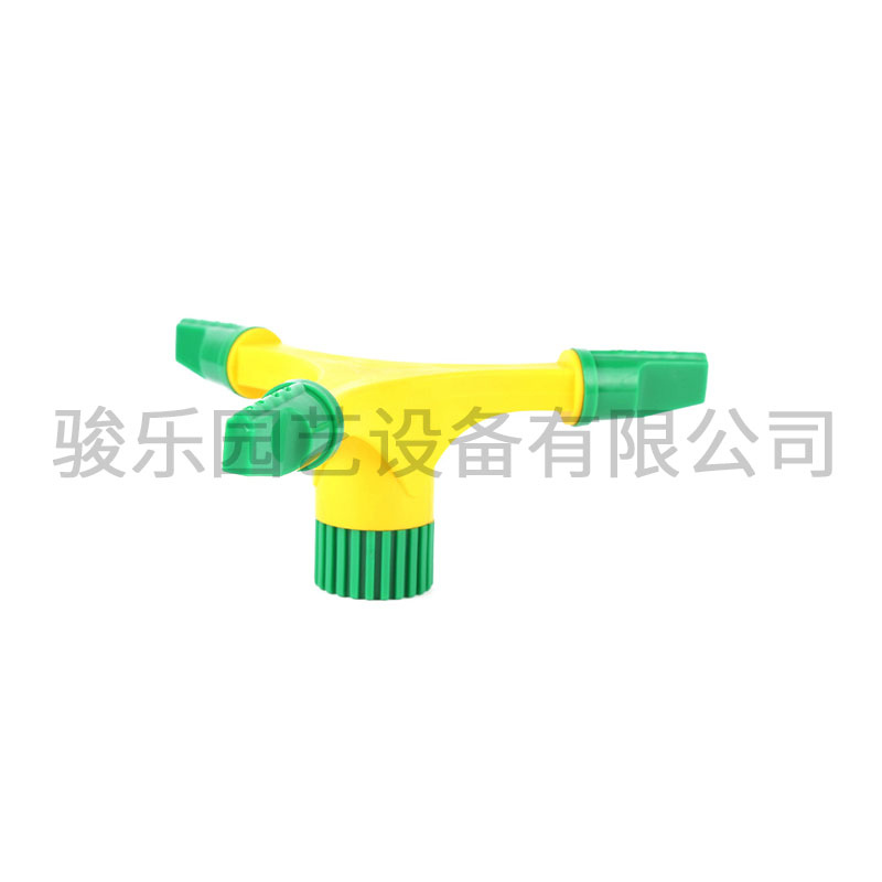 Three-arm porous rotating nozzle jl-3003